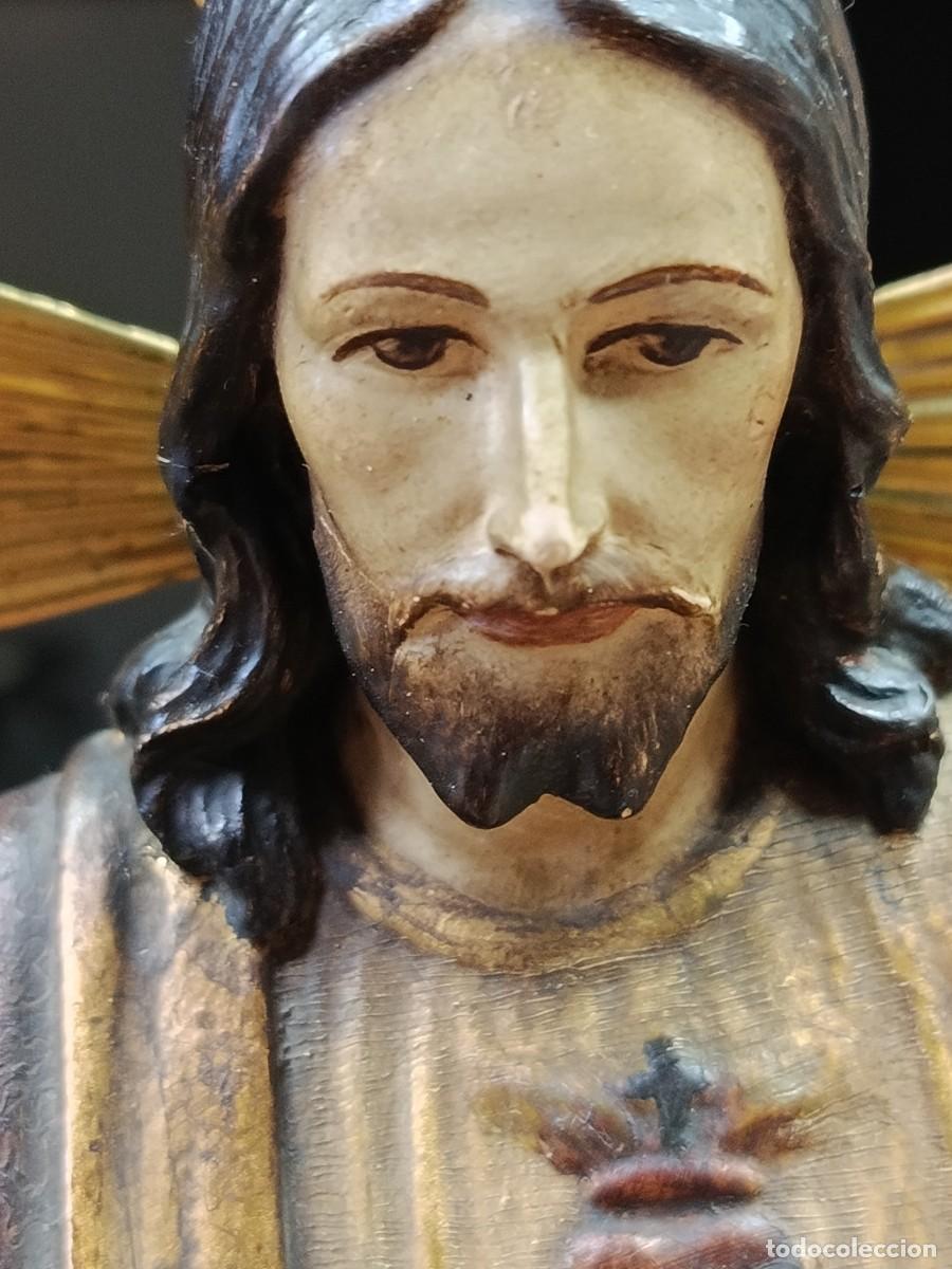Arte: Coraz&oacute;n de Jes&uacute;s antiguo de Olot. - Foto 5