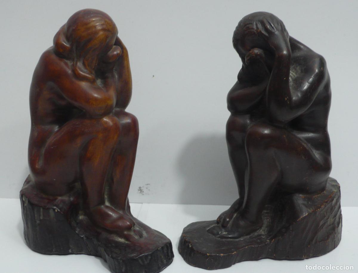 Arte: DOS ESCULTURAS HUECAS - Foto 3