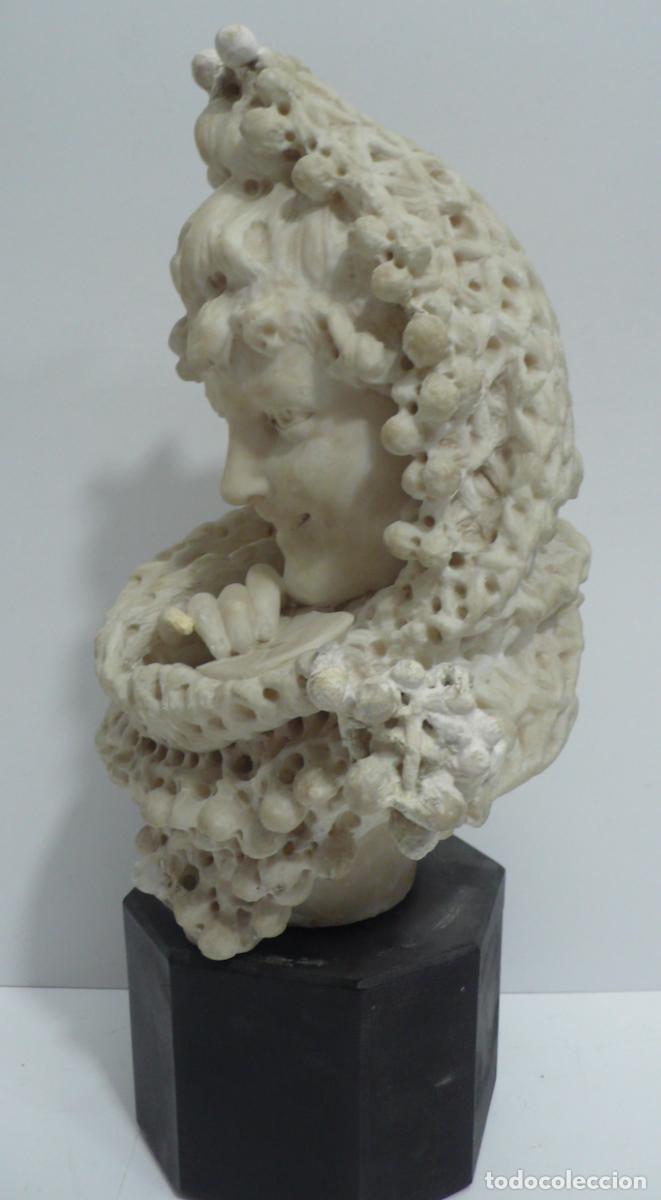 Arte: ESCULTURA BUSTO DE MARMOL - Foto 2