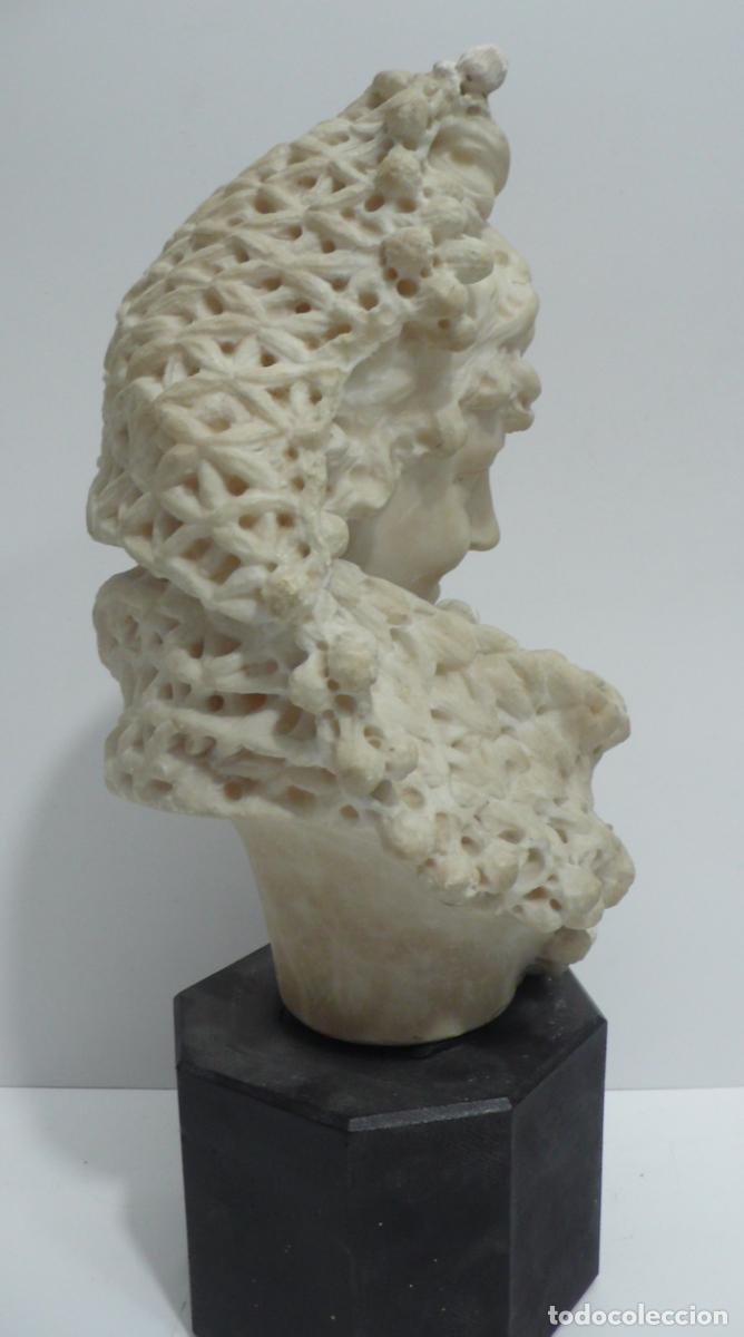 Arte: ESCULTURA BUSTO DE MARMOL - Foto 4