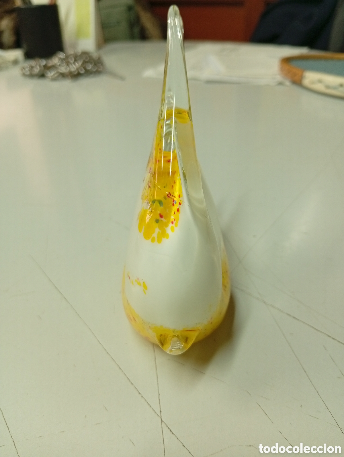 Arte: Figura pez de cristal de murano - Foto 2
