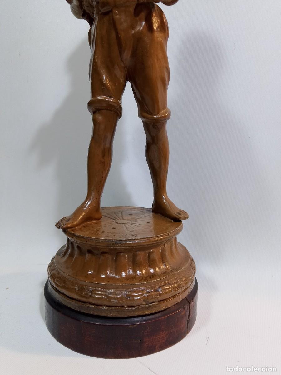 Arte: escultura de calamina-petit bronce- - Foto 2