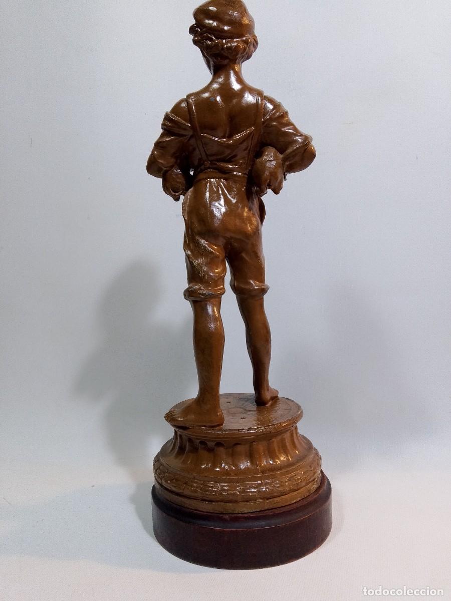 Arte: escultura de calamina-petit bronce- - Foto 5