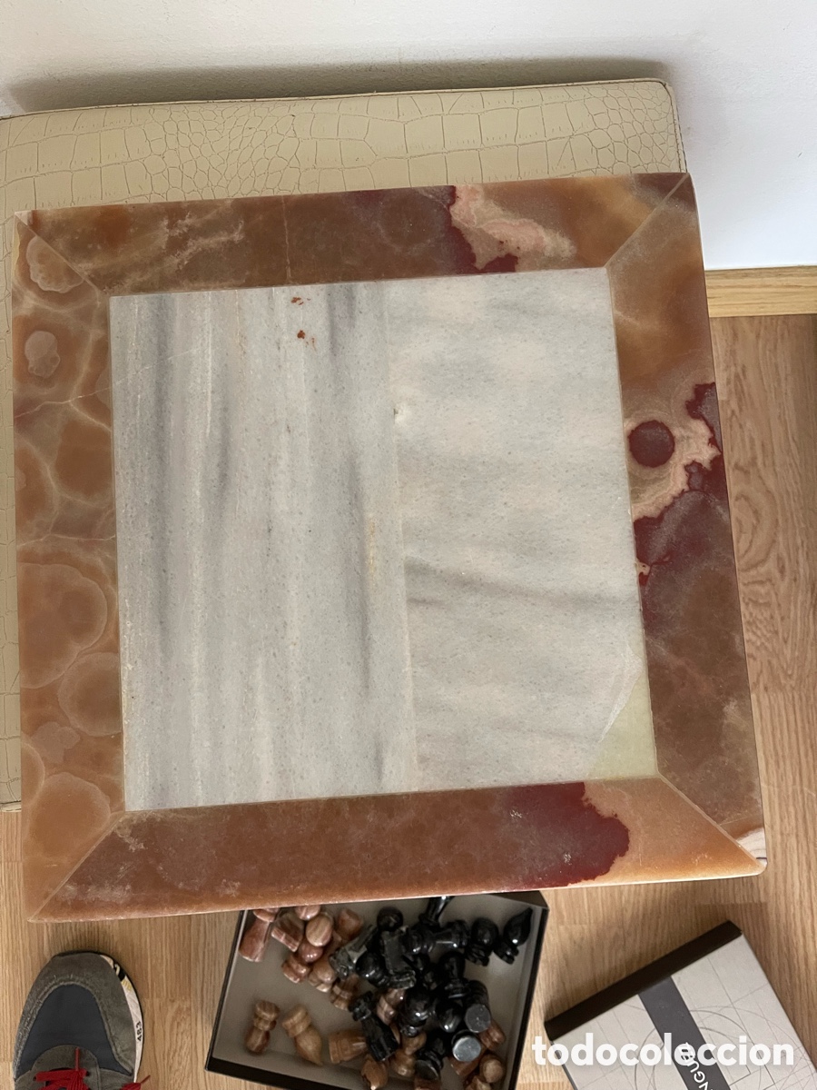 Arte: Imponente Ajedrez en m&aacute;rmol - Foto 2
