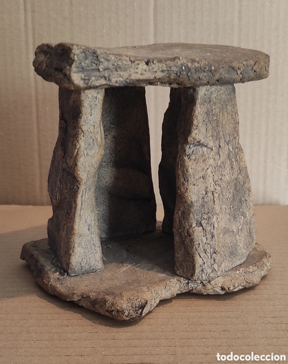Arte: DOLMEN ESCULTORICO SELLADO EN LA BASE - Foto 1