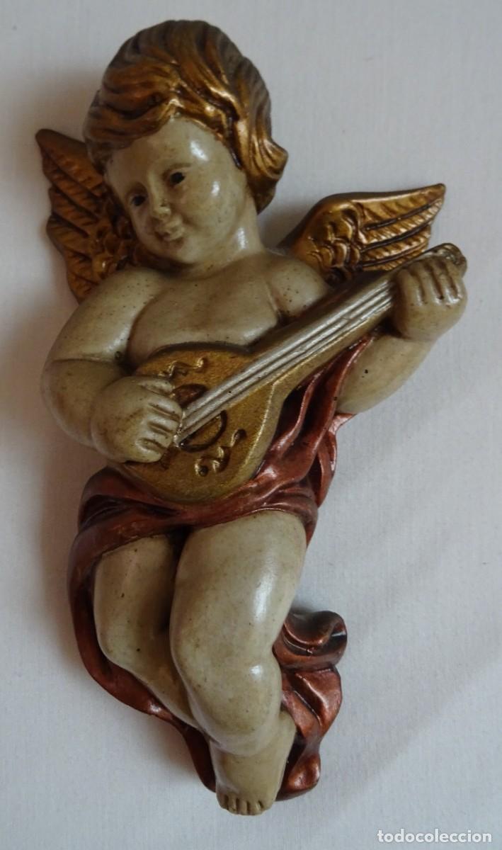 Arte: Amorcillo musico, decoraci&oacute;n de pared - Foto 1