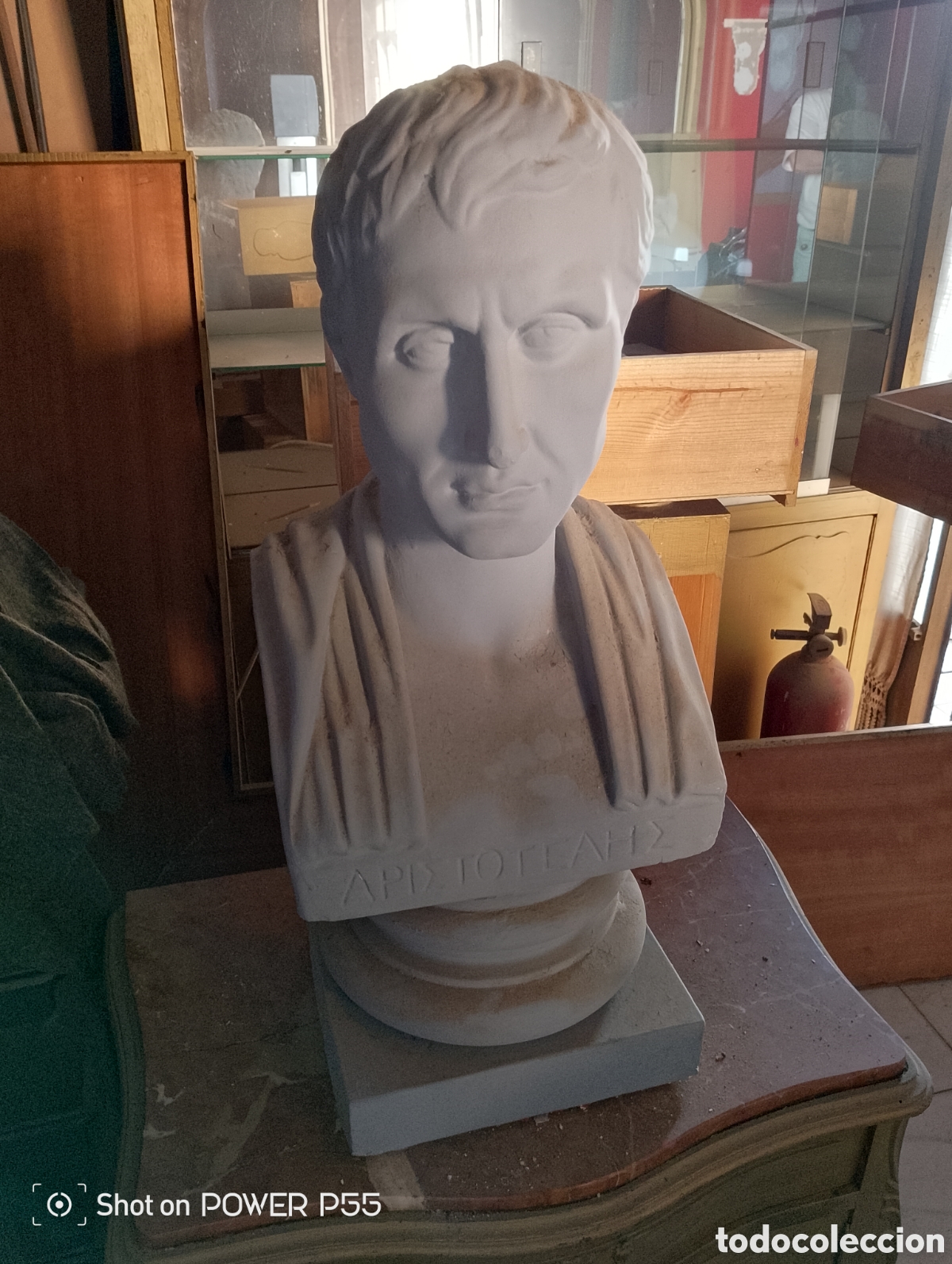 Arte: Cabeza de aristoteles - Foto 1