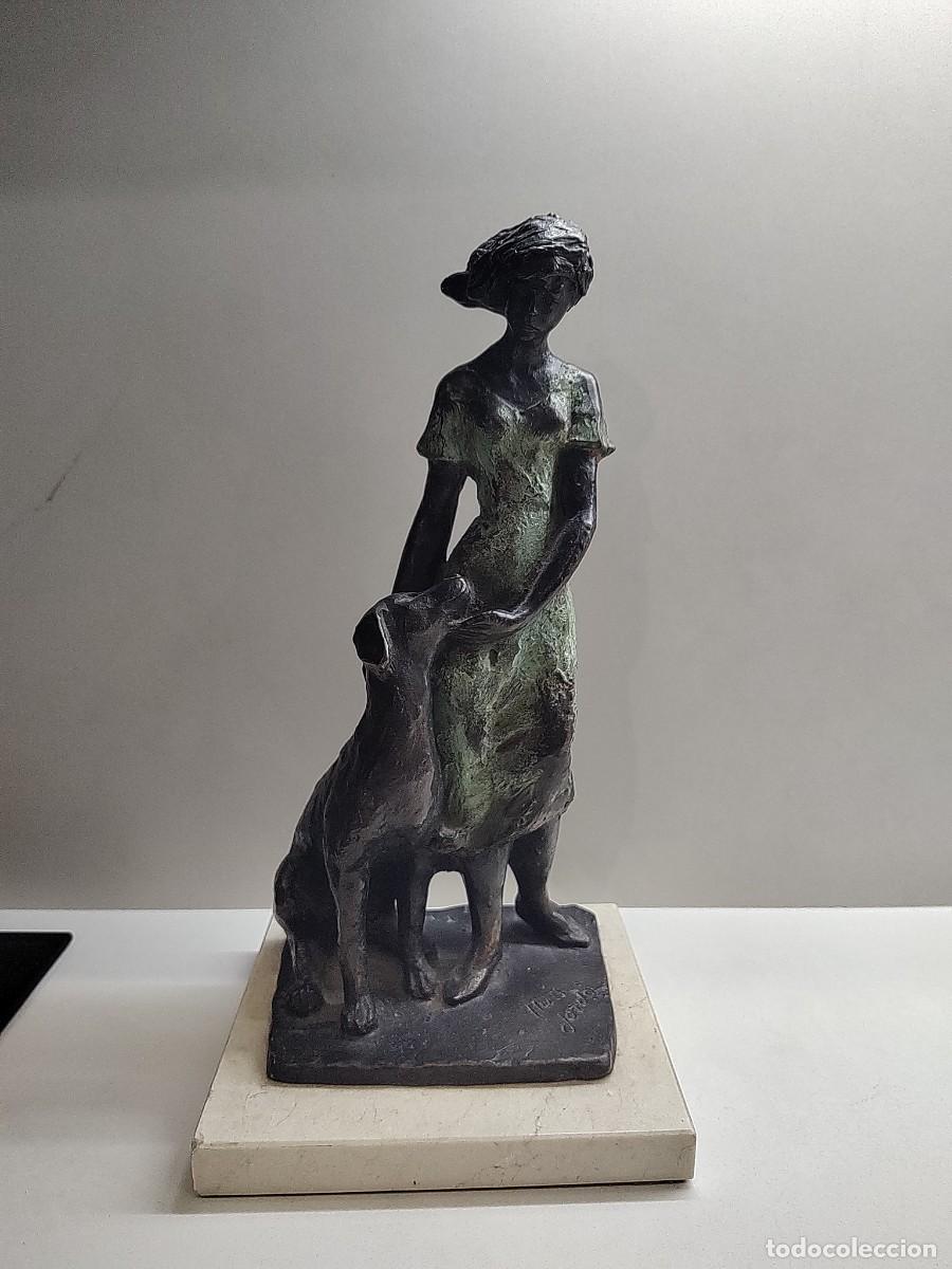 Arte: Mujer con perro de Llu&iacute;s Jord&agrave; - Foto 1