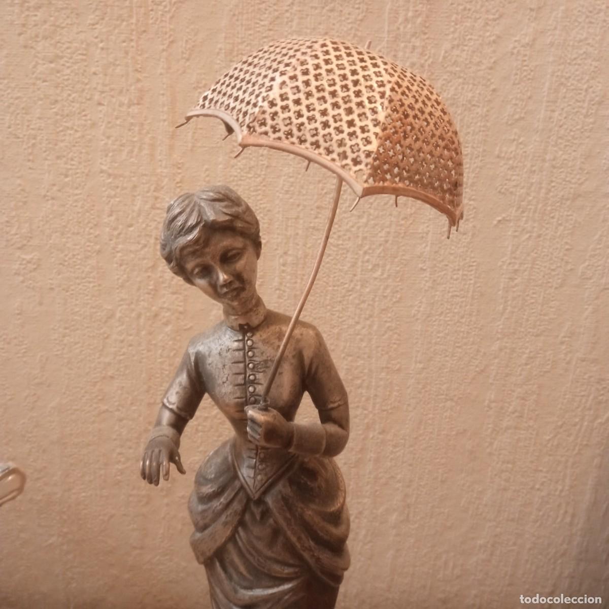 Arte: Figura la dama del paraguas - Foto 2