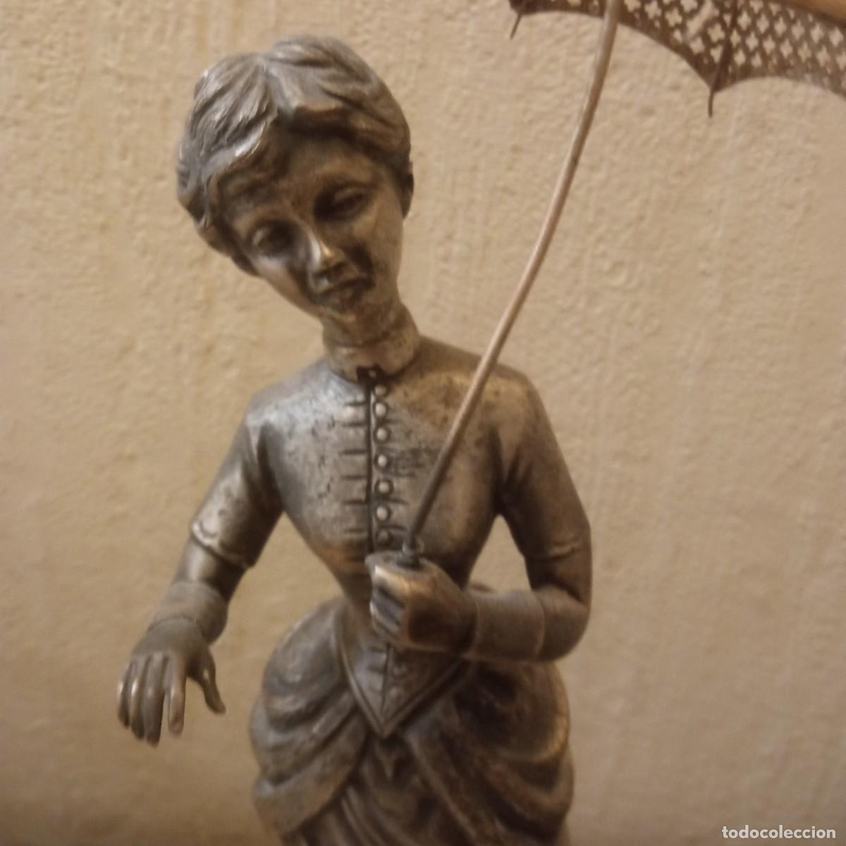 Arte: Figura la dama del paraguas - Foto 4