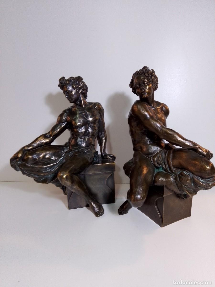 Arte: pareja de esculturas- - Foto 7