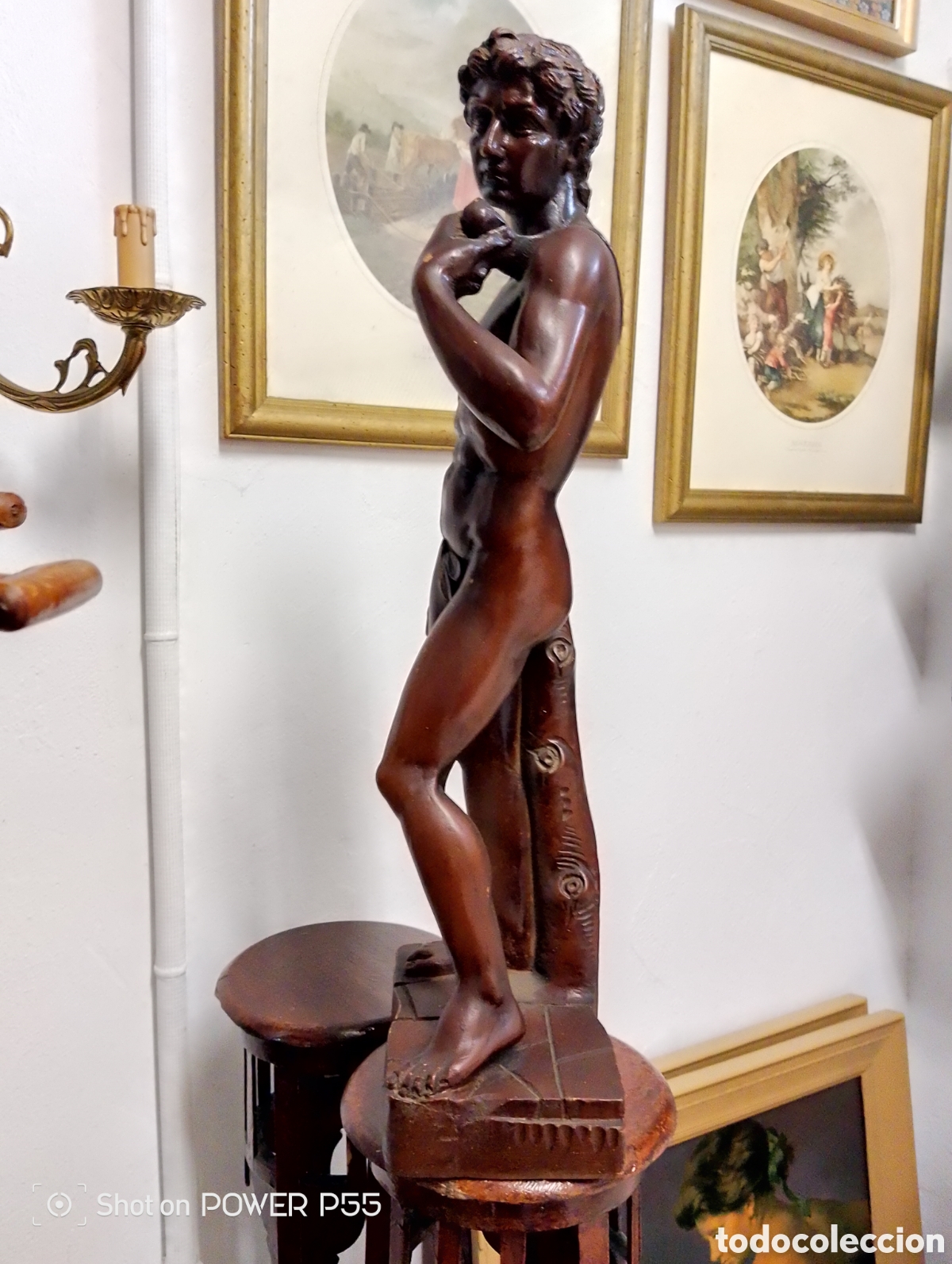 Arte: Talla de David de Miguel angel - Foto 2