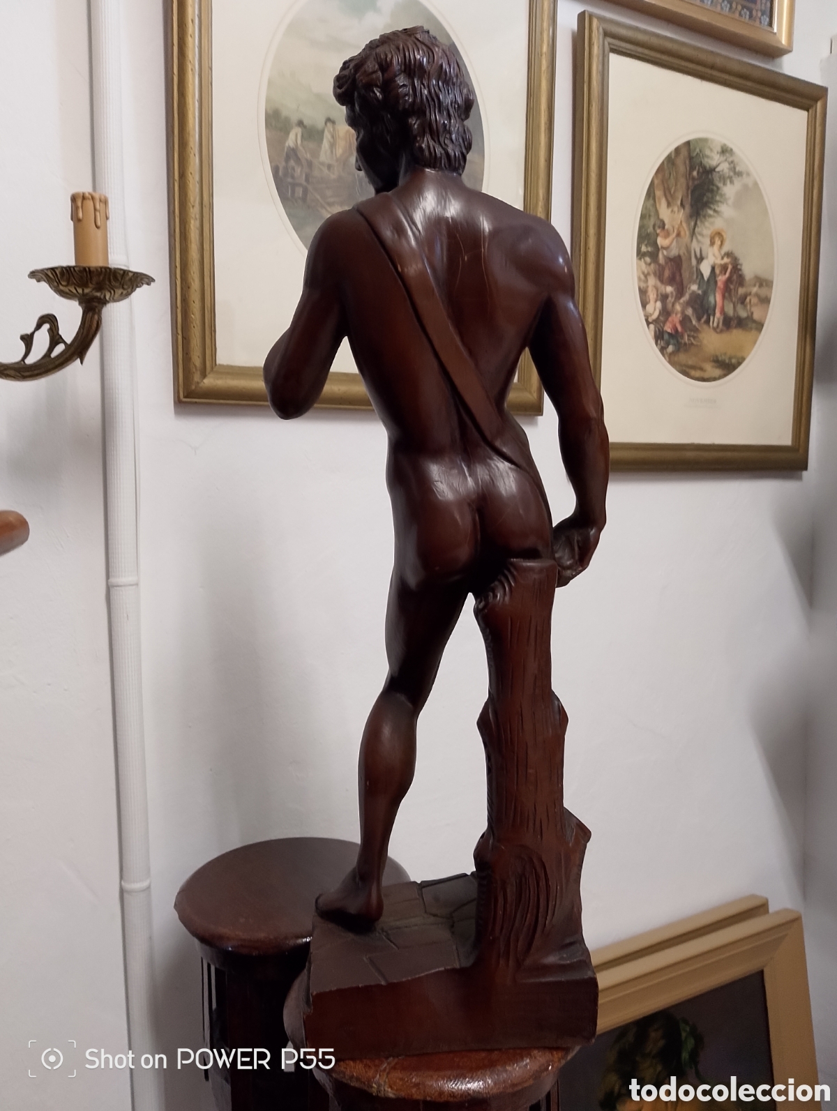 Arte: Talla de David de Miguel angel - Foto 3