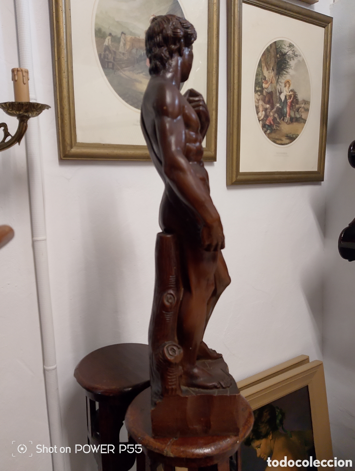 Arte: Talla de David de Miguel angel - Foto 4