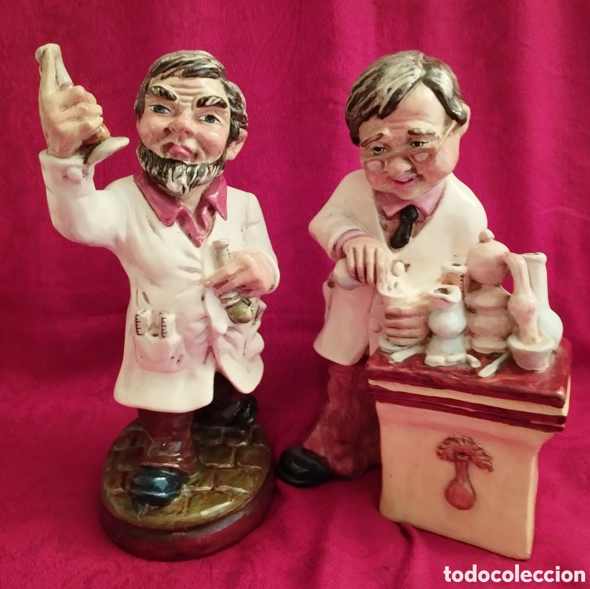 Arte: Dos figuras Lucavalli Oficios. - Foto 1