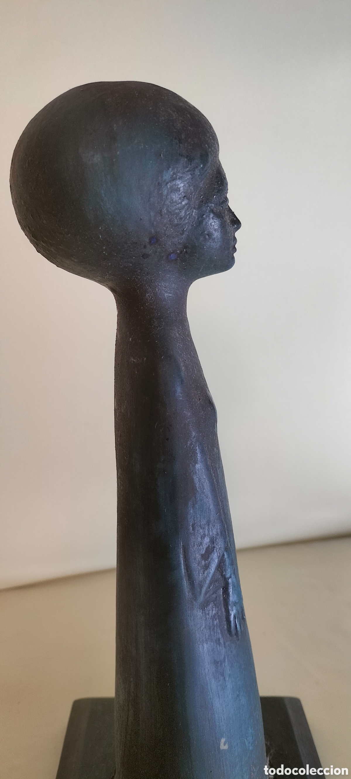 Arte: Estatua de Dama azul . - Foto 5