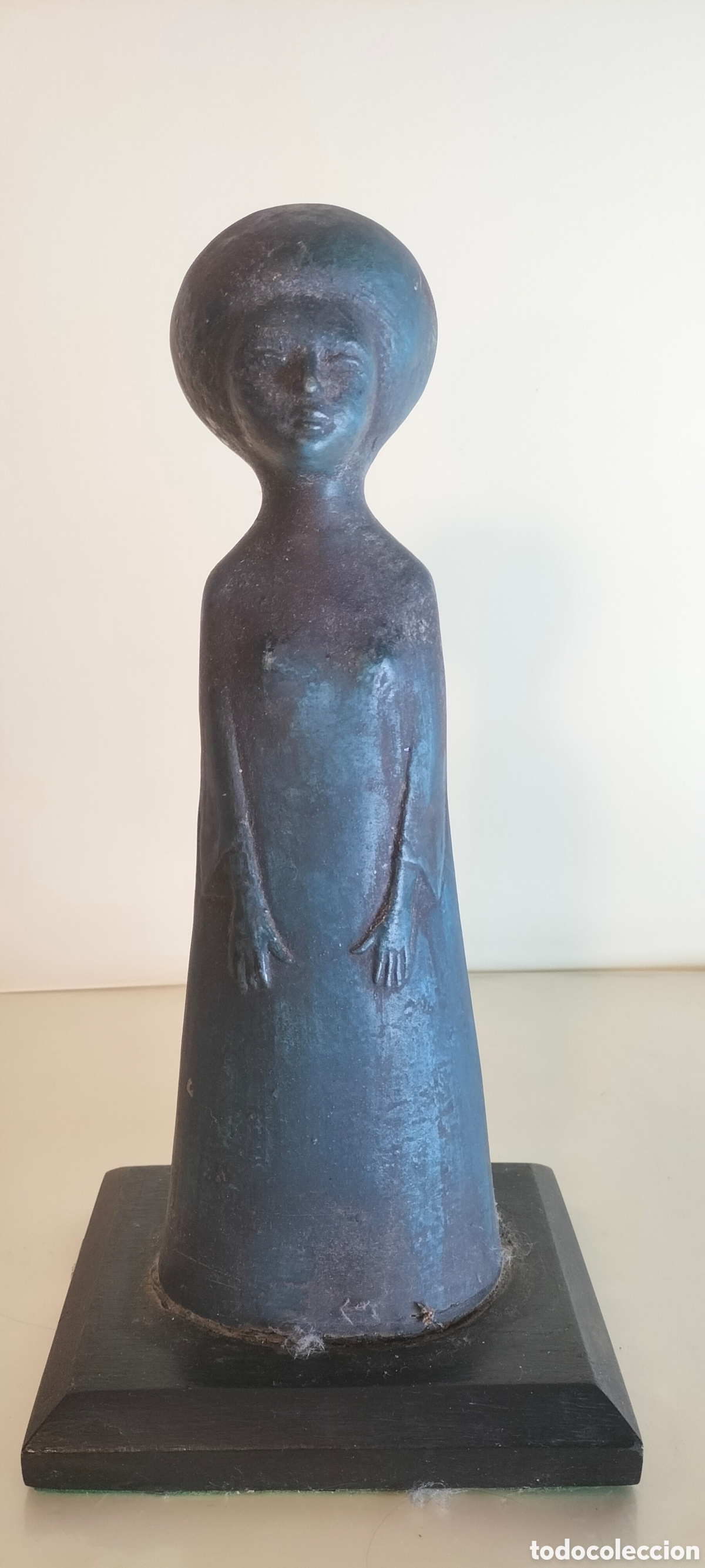 Arte: Estatua de Dama azul . - Foto 6