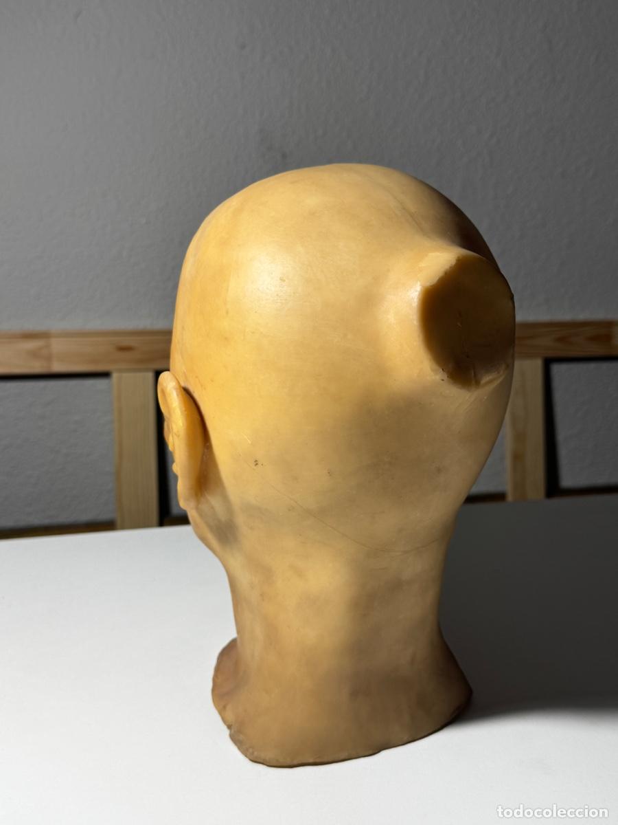 Arte: Cabeza de cera realista - Foto 4