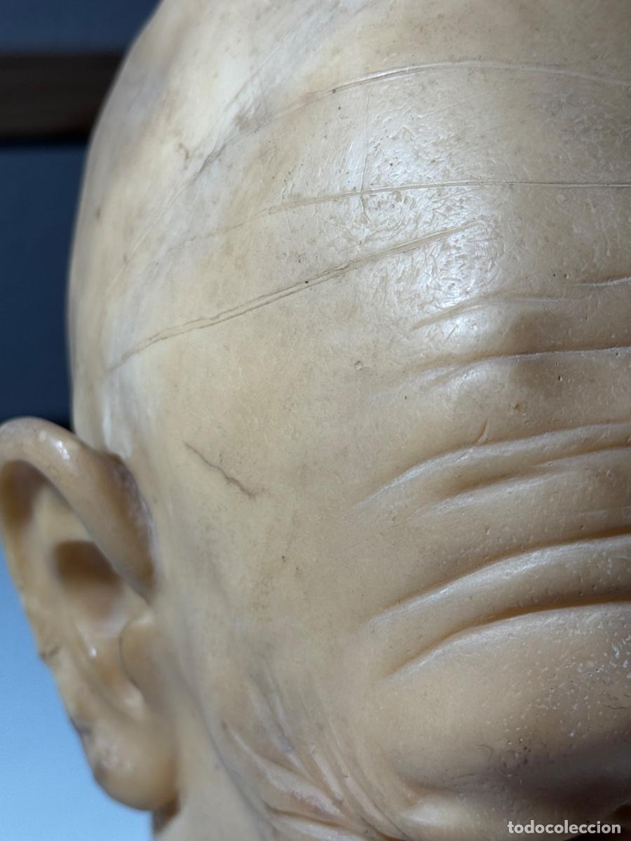 Arte: Cabeza de cera realista - Foto 10