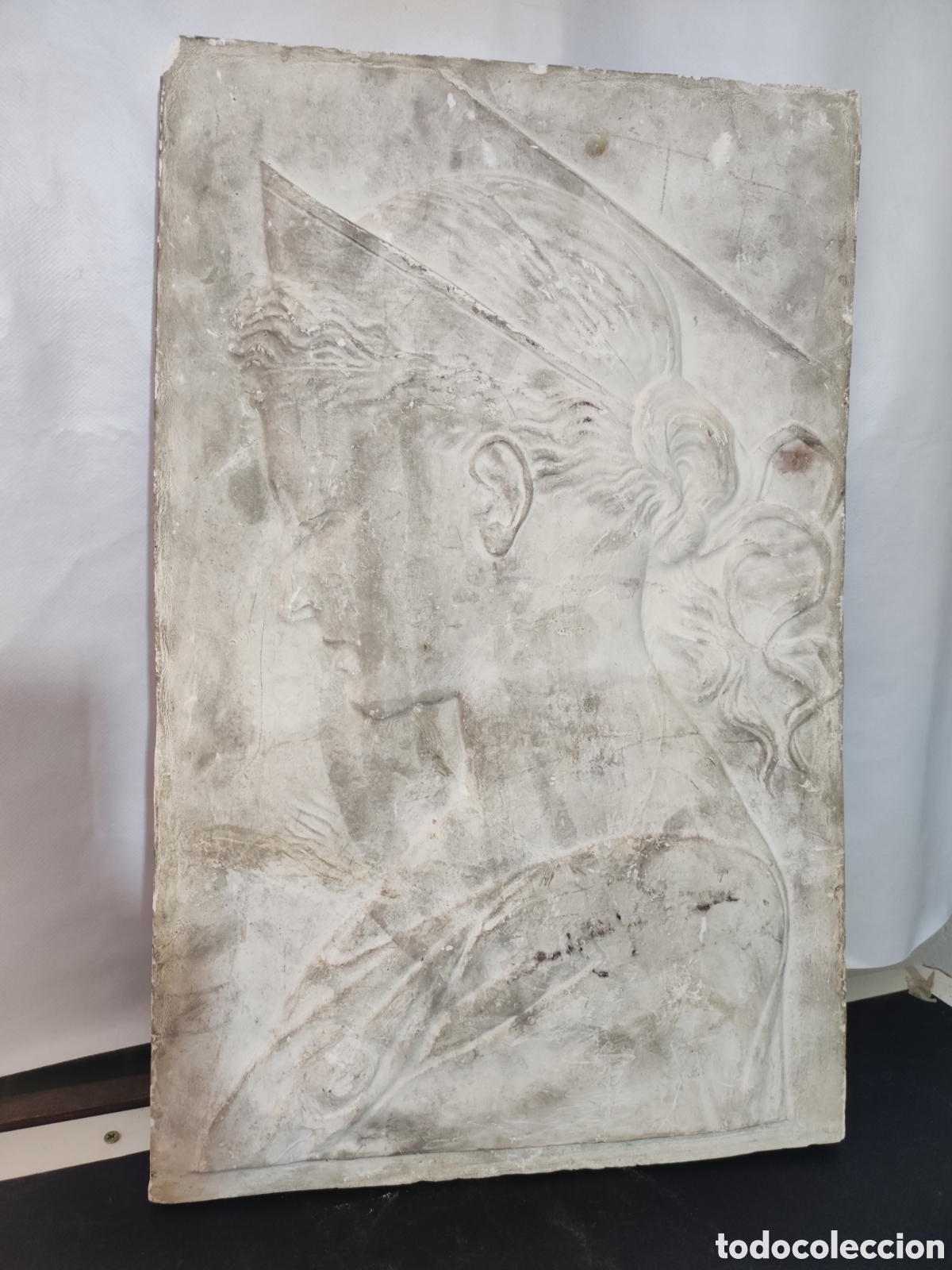 Arte: Placa en yeso modernista sta Cecilia - Foto 1