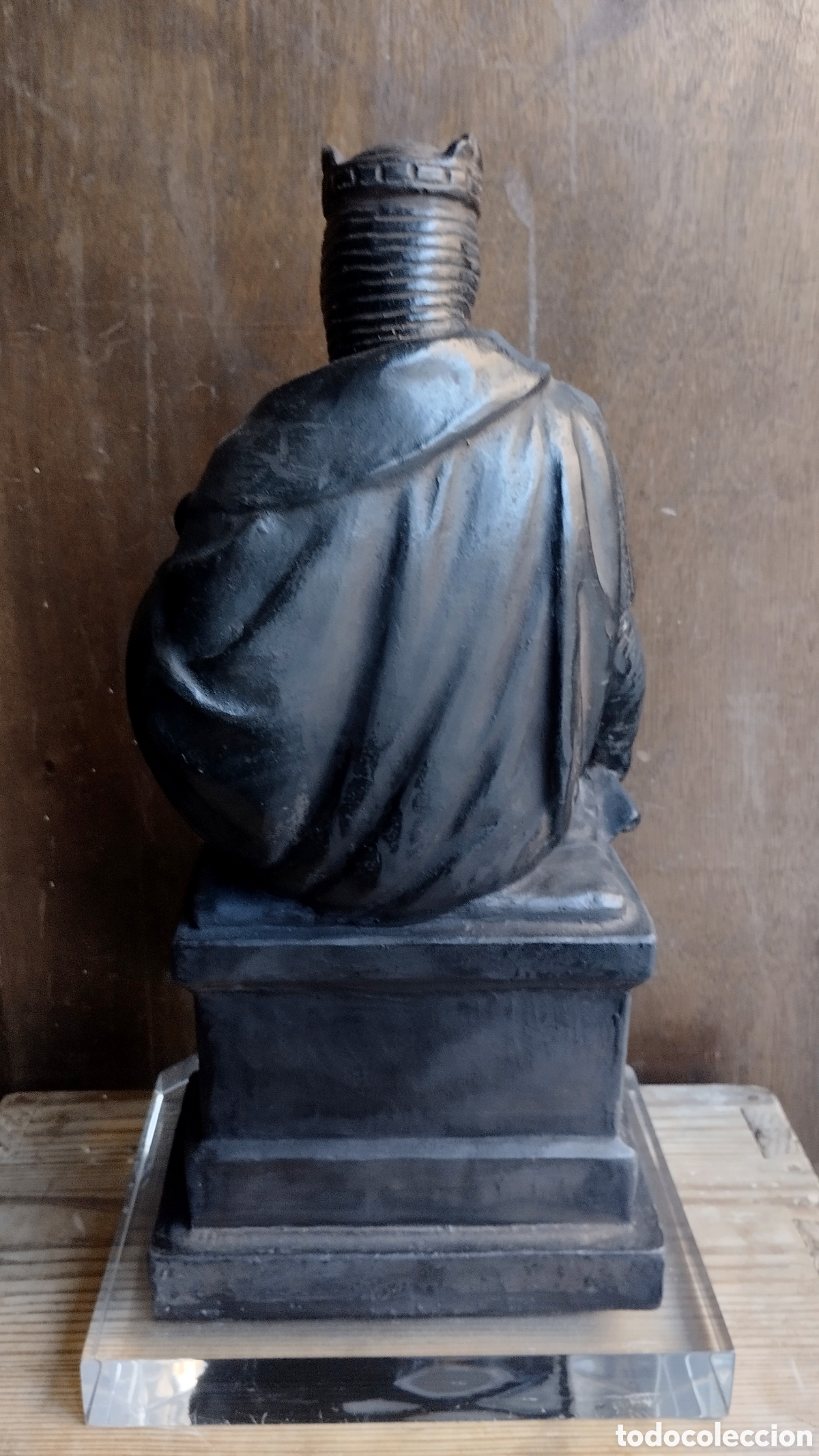 Arte: ESCULTURA DEL REY DON JAIME SENTADO - Foto 4