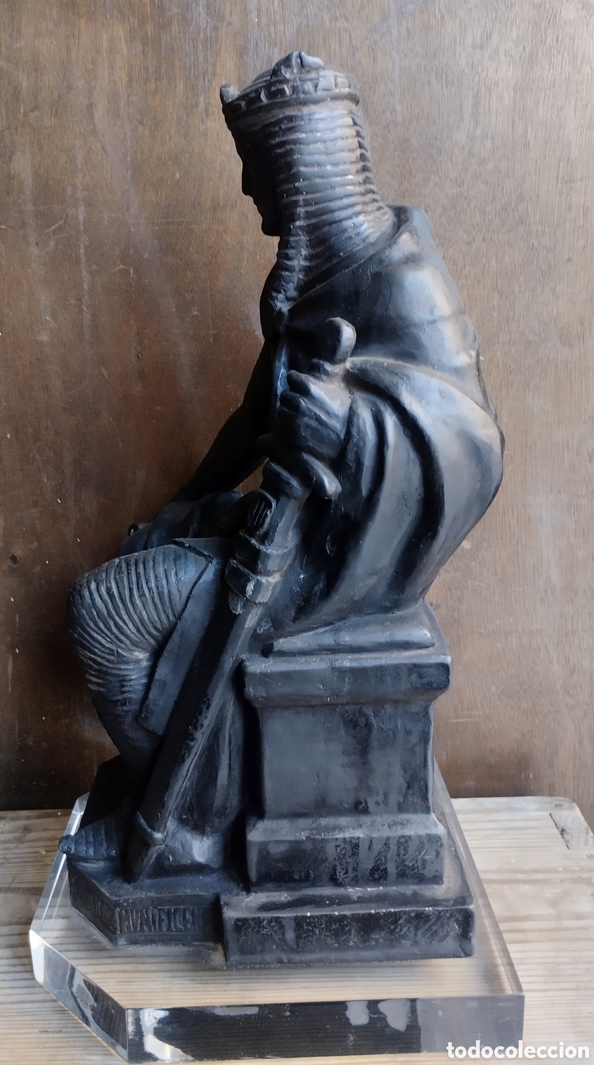Arte: ESCULTURA DEL REY DON JAIME SENTADO - Foto 5