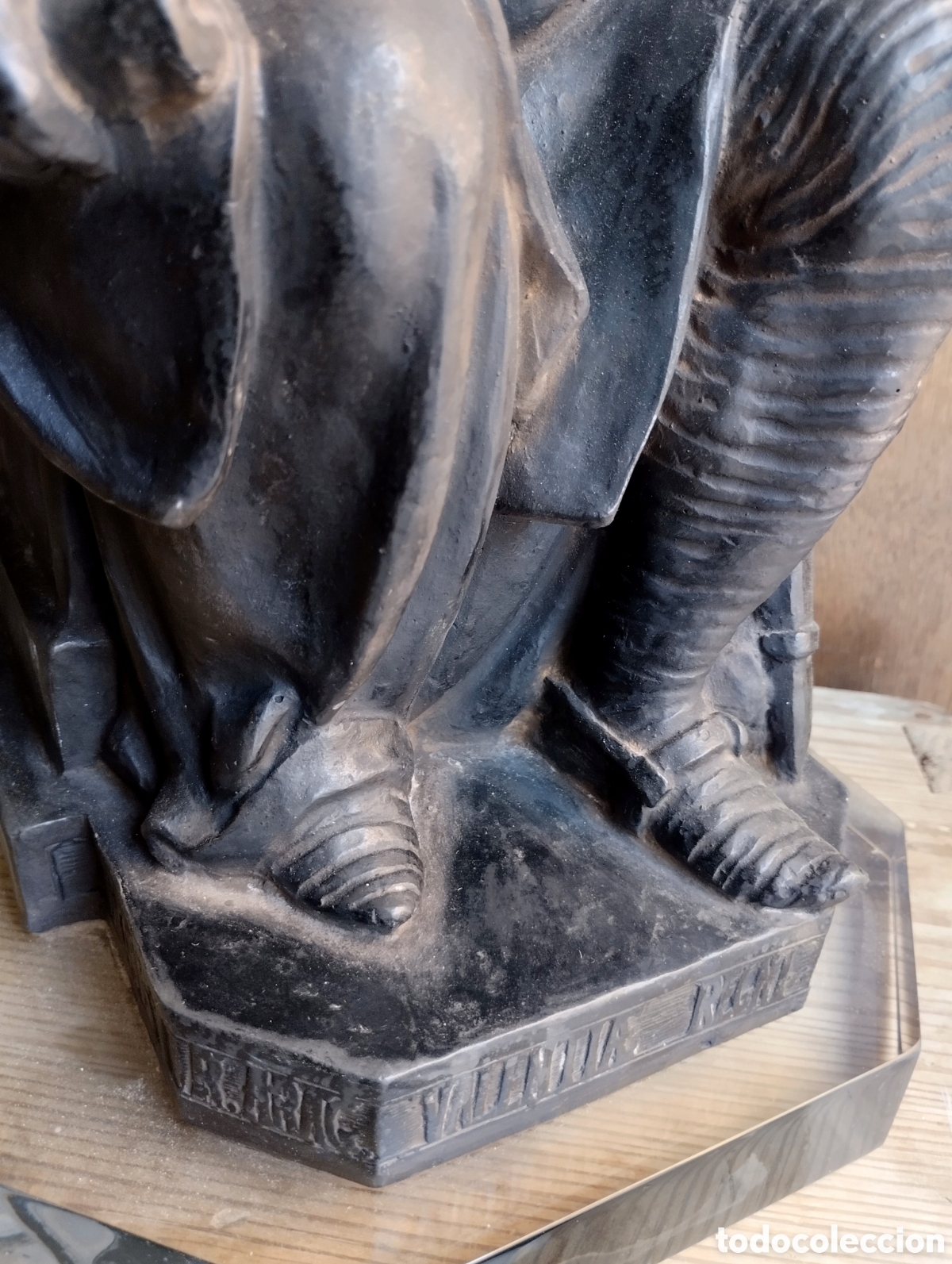 Arte: ESCULTURA DEL REY DON JAIME SENTADO - Foto 9