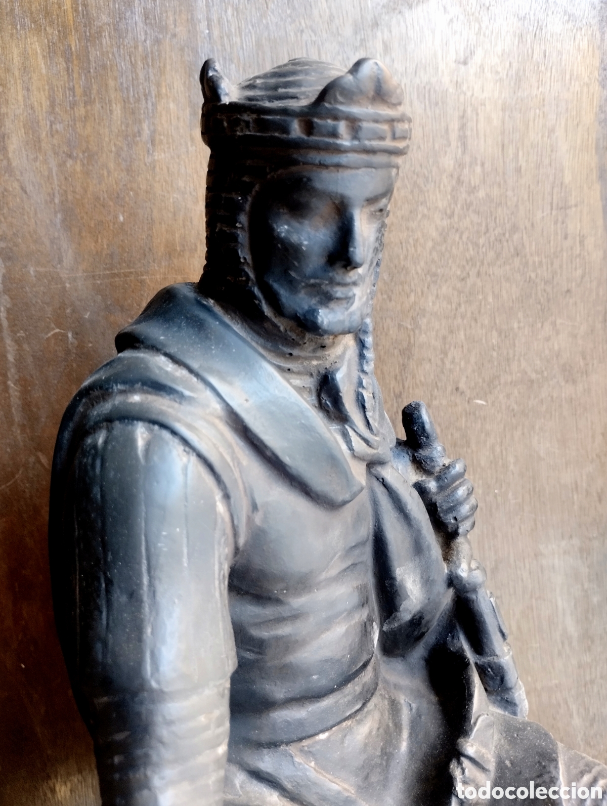 Arte: ESCULTURA DEL REY DON JAIME SENTADO - Foto 10