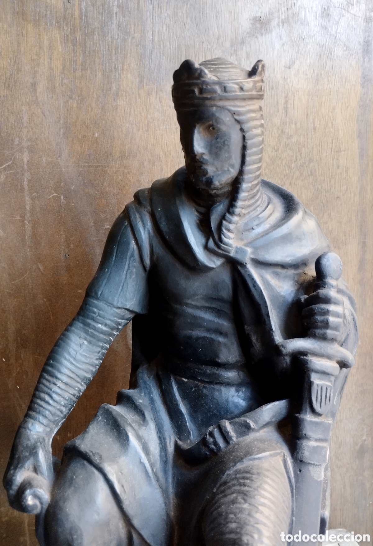 Arte: ESCULTURA DEL REY DON JAIME SENTADO - Foto 11