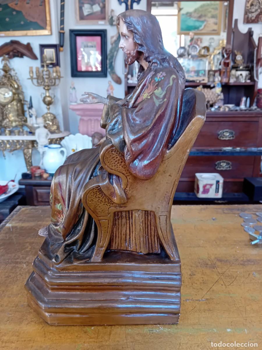 Arte: Cristo entronizado de estuco. - Foto 4