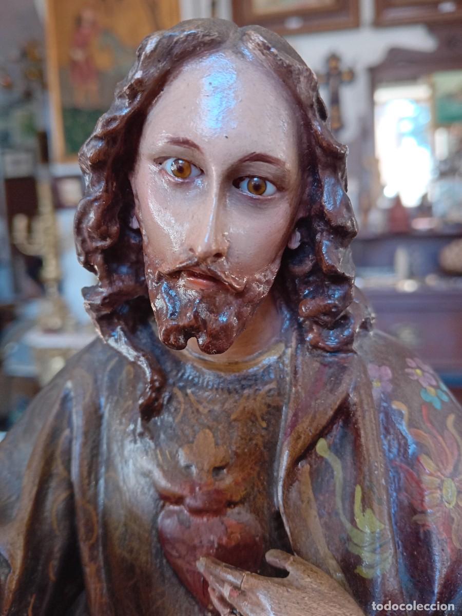 Arte: Cristo entronizado de estuco. - Foto 6