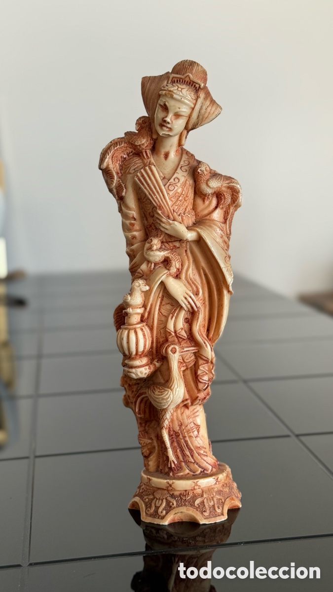 Arte: Figura oriental decorativa &ndash; geisha