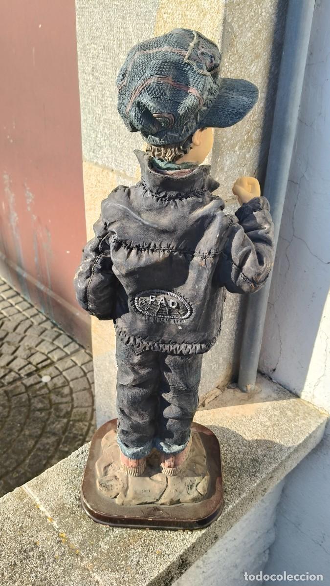 Arte: Stupture papel antigua 1979 - Foto 6