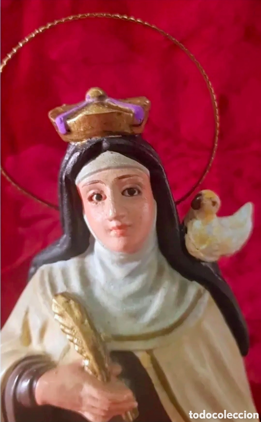 Arte: Santa Teresa de Jes&uacute;s ( Olot ) 23 cm - Foto 2