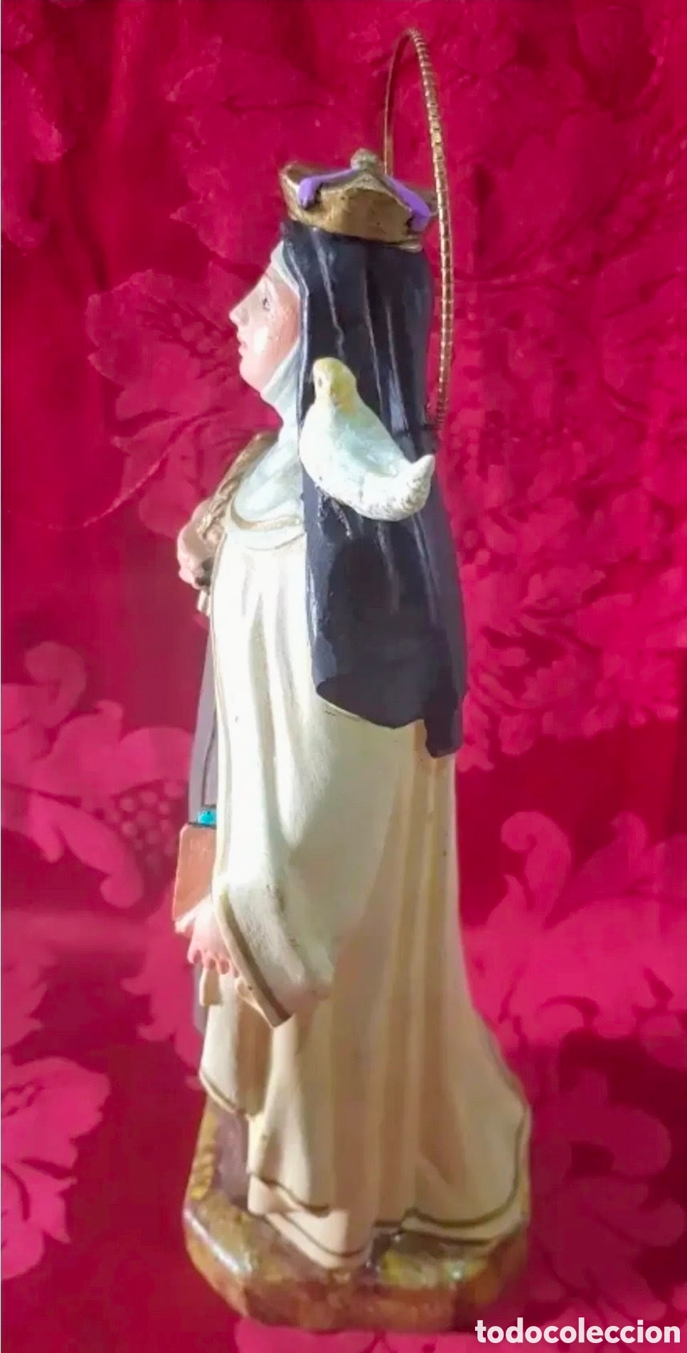 Arte: Santa Teresa de Jes&uacute;s ( Olot ) 23 cm - Foto 3