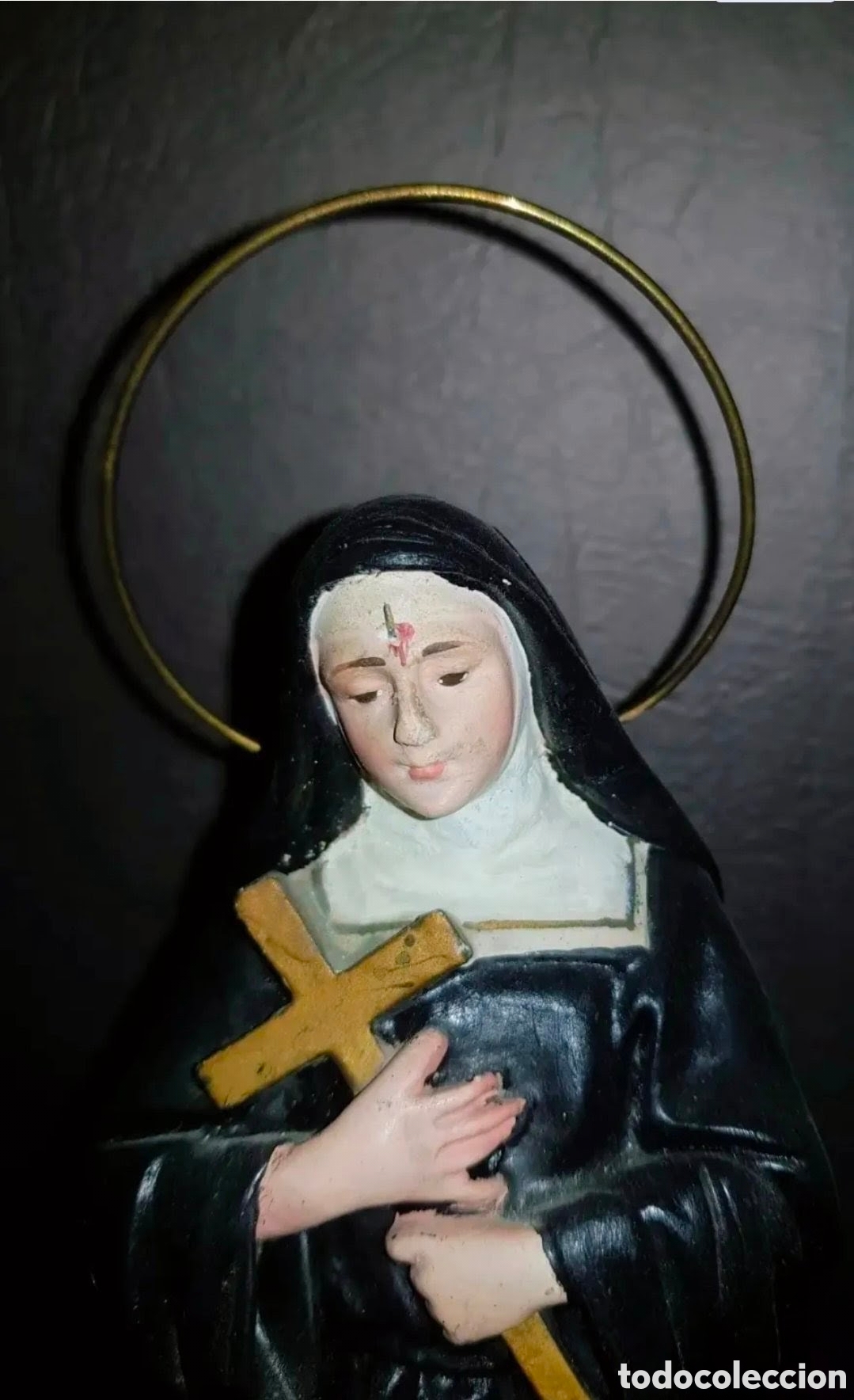 Arte: Santa Rita ( Olot ) 28 cm - Foto 2
