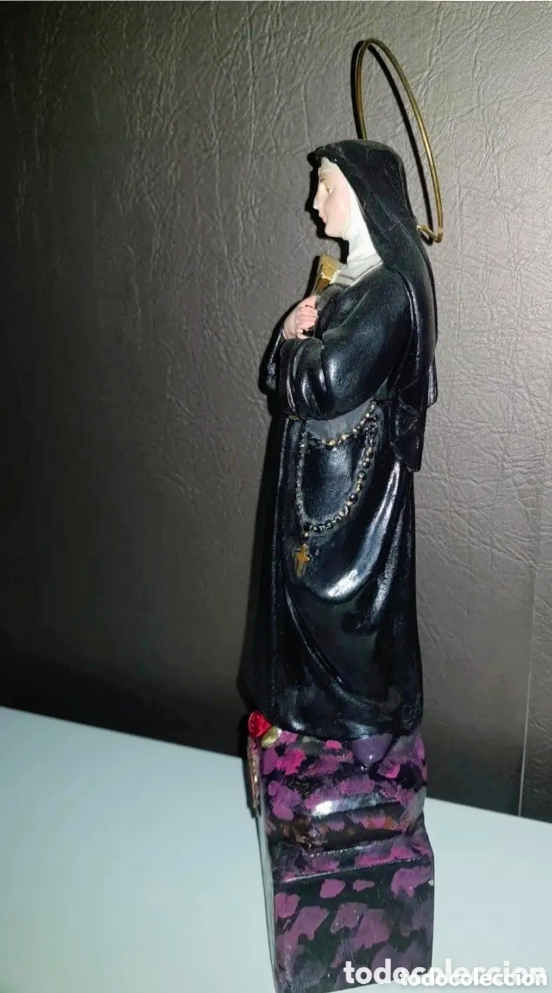 Arte: Santa Rita ( Olot ) 28 cm - Foto 3