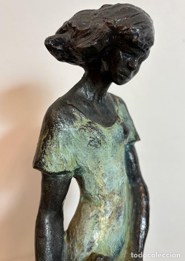 Arte: Figura Mujer con Perro Luis Jord&aacute; - Foto 4
