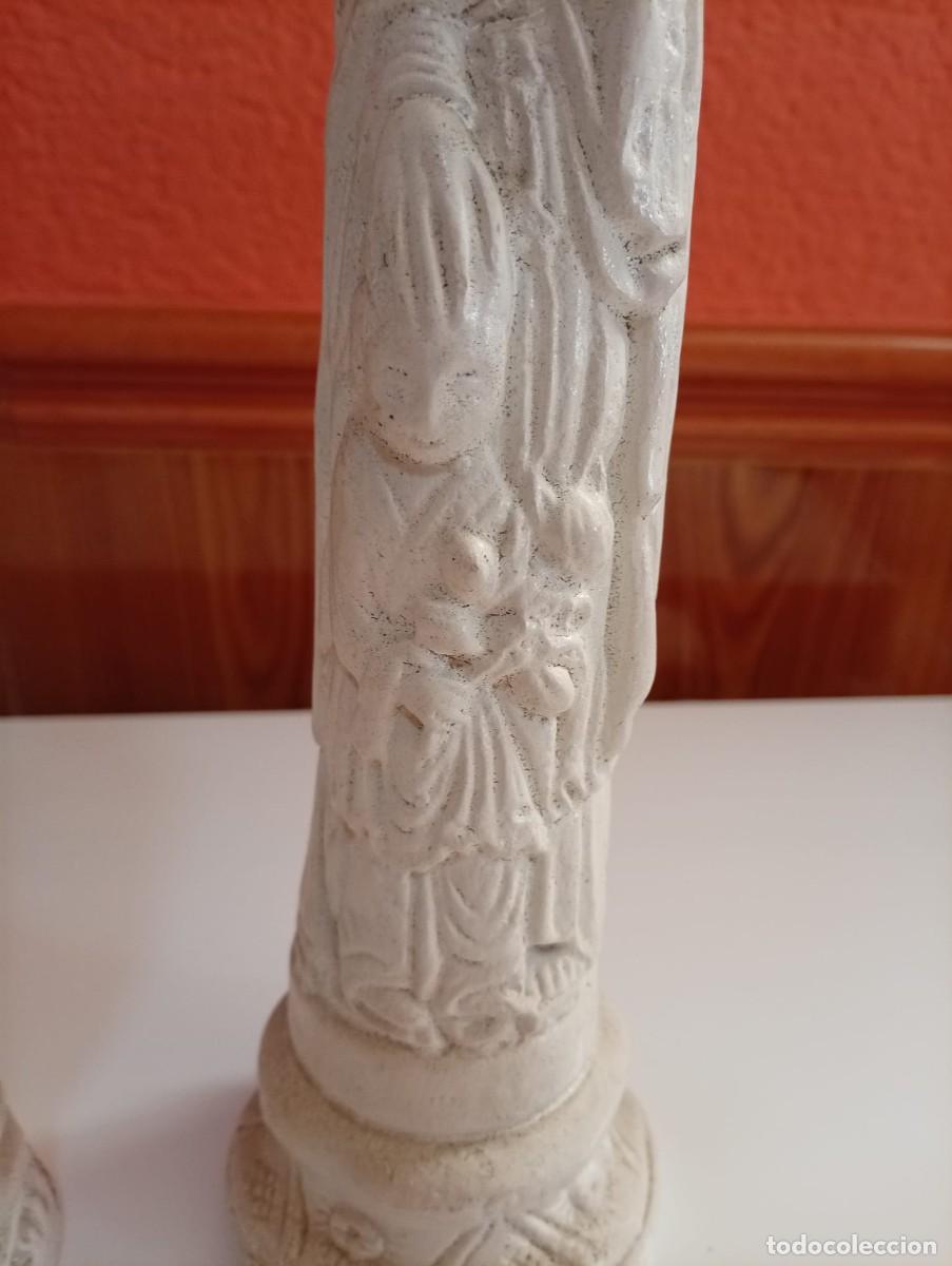 Arte: lote de tres figuras china - Foto 6