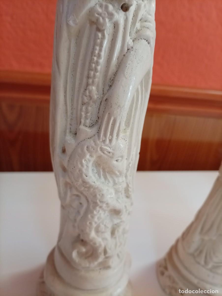 Arte: lote de tres figuras china - Foto 8