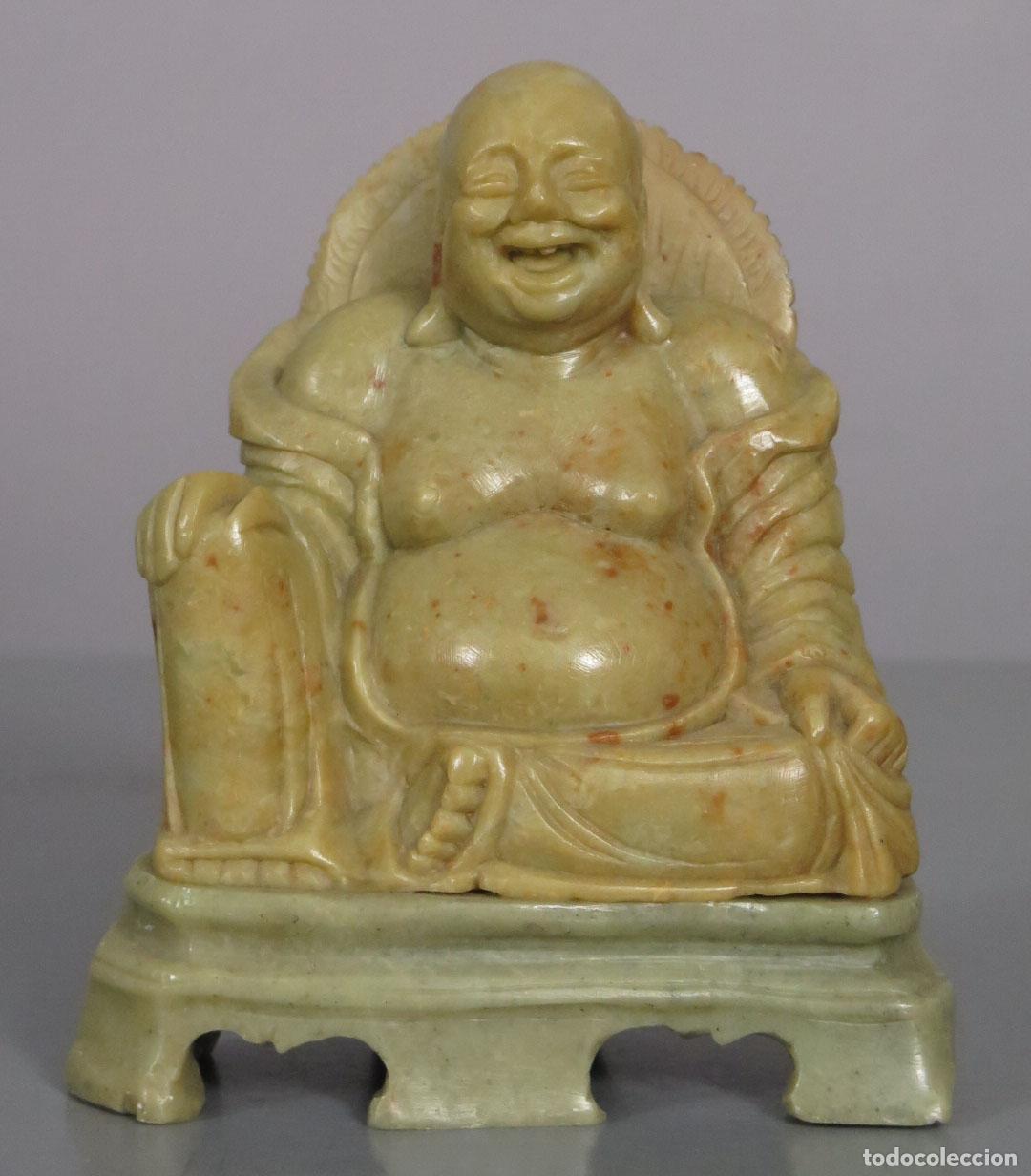 Arte: BUDA FELIX. PIEDRA JABONOSA. TALLADA. SIGLO XX