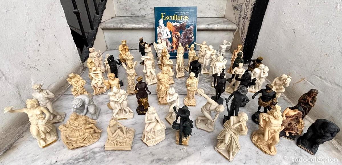 Arte: COLECCION 52 FIGURAS DE RESINA MAS EL FICHERO, ESCULTURA UNIVERSALES. ESCULUNI-01