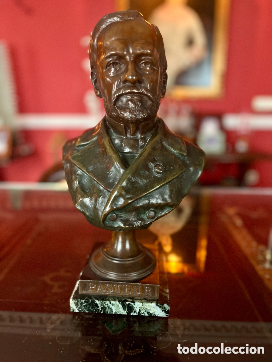 Arte: Busto de Louis Pasteur