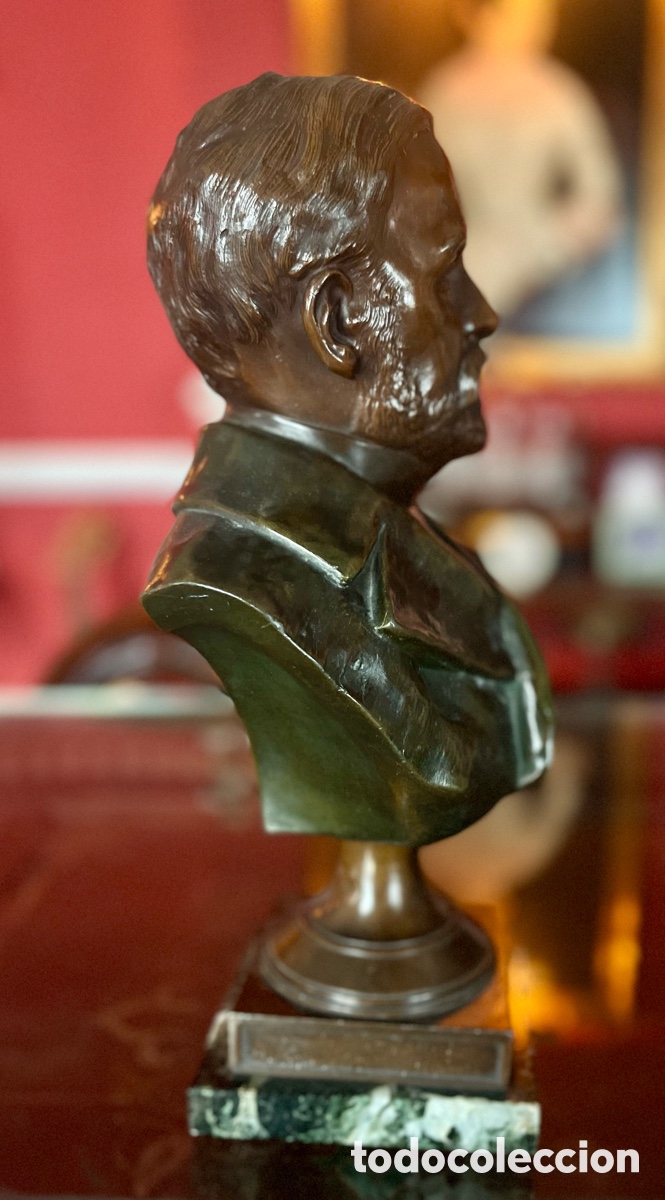 Arte: Busto de Louis Pasteur - Foto 2