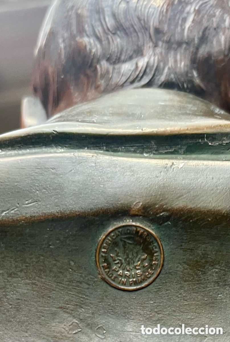 Arte: Busto de Louis Pasteur - Foto 5
