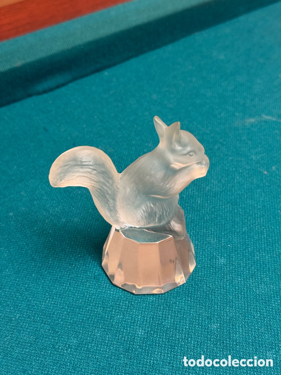 Arte: Escultura Cristal Ardilla
