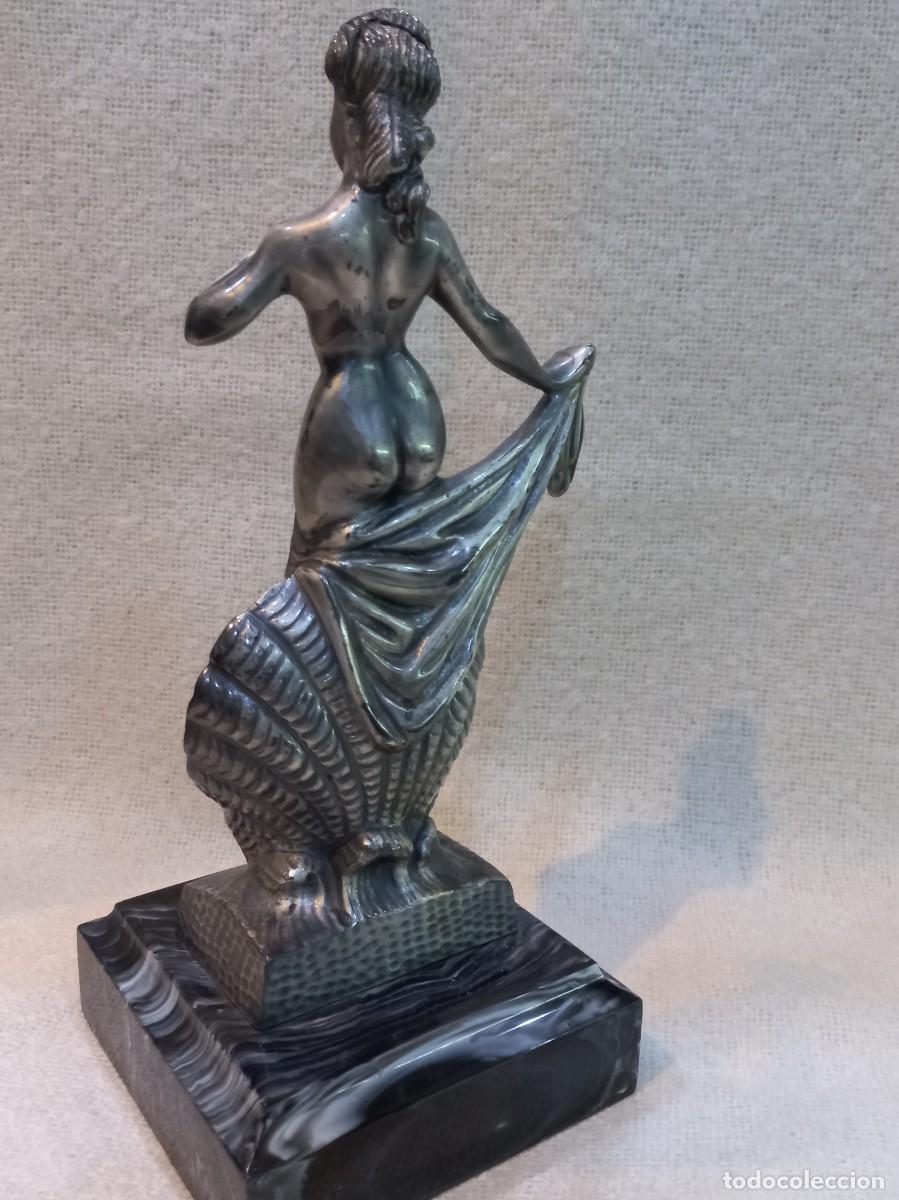 Arte: FIGURA &uml;VENUS-AFRODITA&uml; esta&ntilde;o y m&aacute;rmol (27cm) - Foto 3