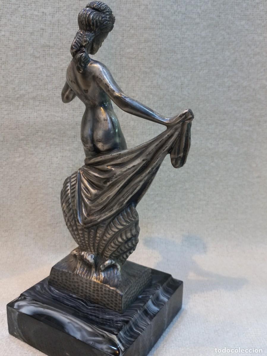 Arte: FIGURA &uml;VENUS-AFRODITA&uml; esta&ntilde;o y m&aacute;rmol (27cm) - Foto 4
