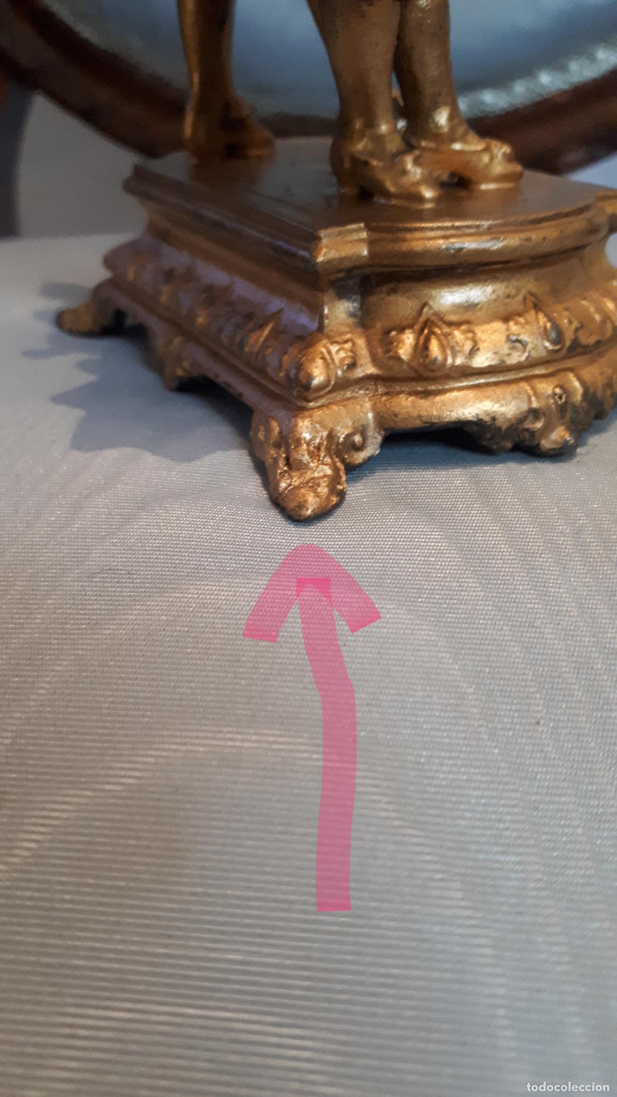 Arte: FIGURA DE ESTA&Ntilde;O DORADO . S. XIX. - Foto 8
