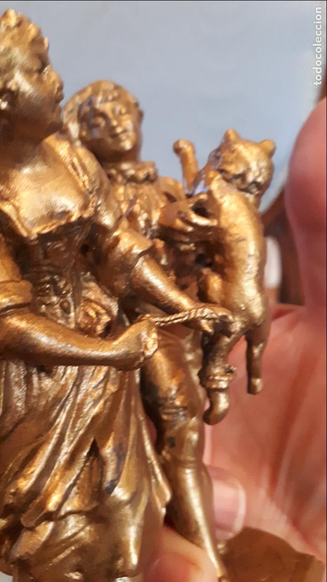 Arte: FIGURA DE ESTA&Ntilde;O DORADO . S. XIX. - Foto 10